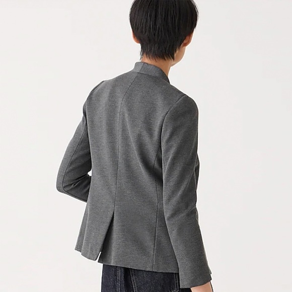 J. Crew - Going-out Blazer in Stretch Twill - Heather Dove - Picture 2 of 14